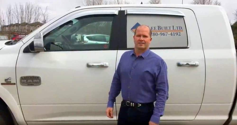 Lee with truck edmonton